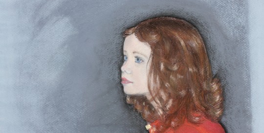 Lucie Vervaet jade roube rouge